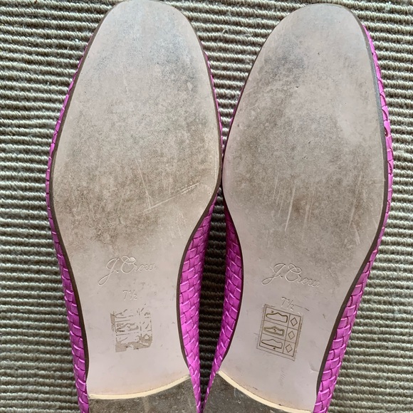 J. Crew woven tassel smoking slipper 7.5 - Picture 3 of 4